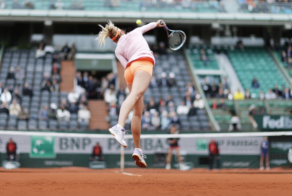 Sharapova en Roland Garros