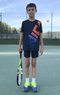 Test raqueta de tenis de niño